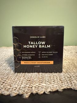 Tallow Honey Balm for Skin & Face