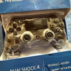 Gray Camo Ps4 Controller New
