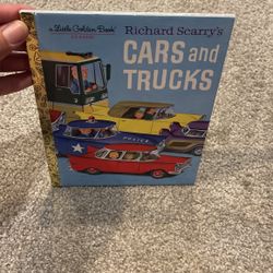 Richard Scary Cars And Trucks Book