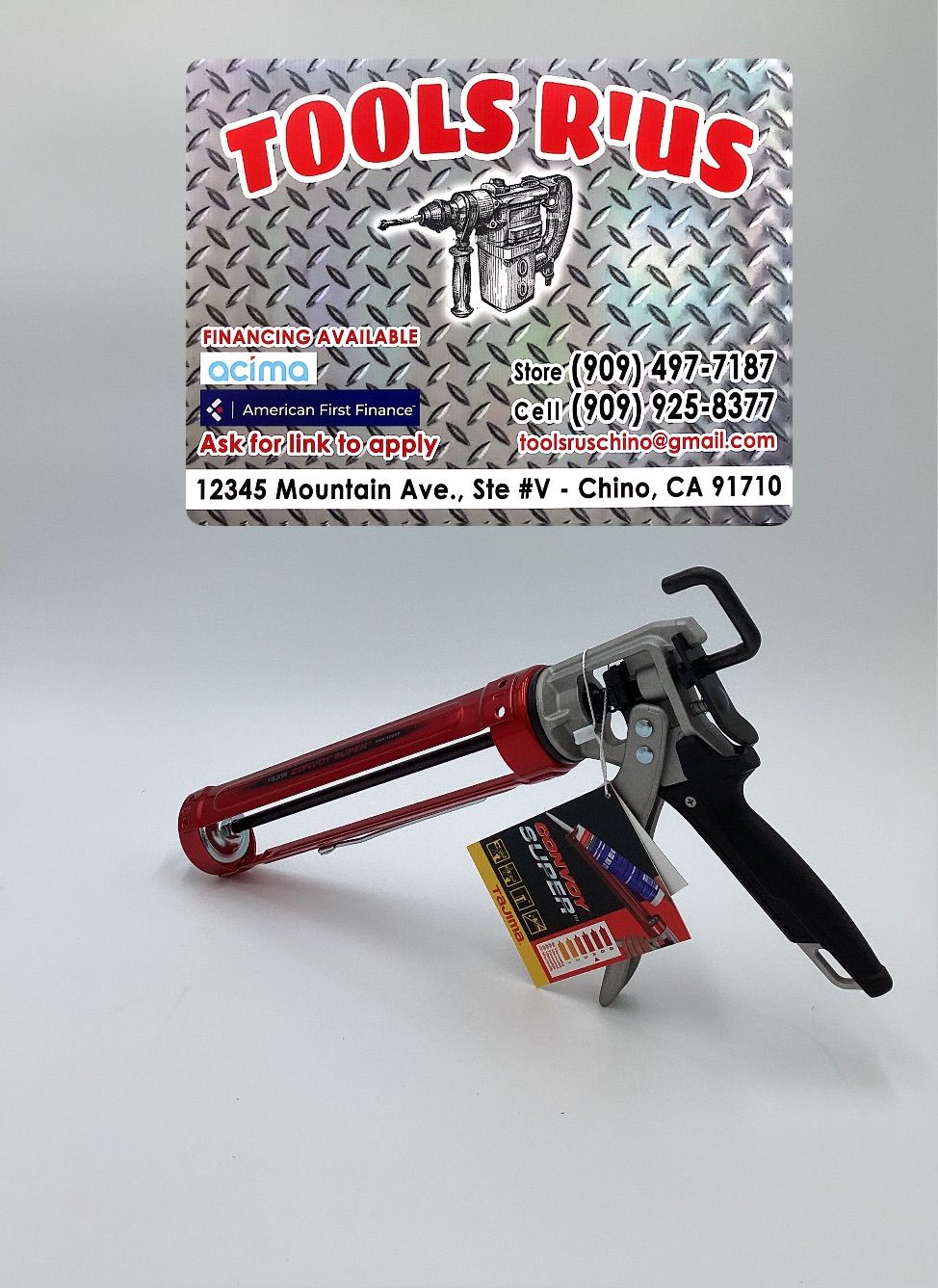 TAJIMA CNV100SP TAJIMA CAULK GUN**(FINANCIAMOS/WE FINANCE)**