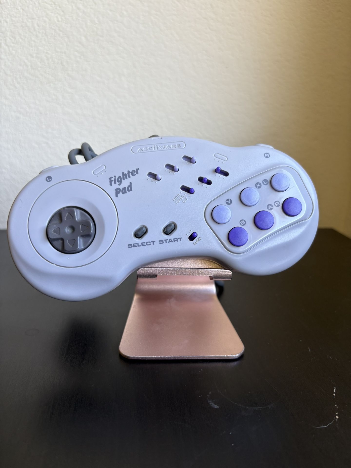 Super Nintendo Asciiware Fight Pad Controller