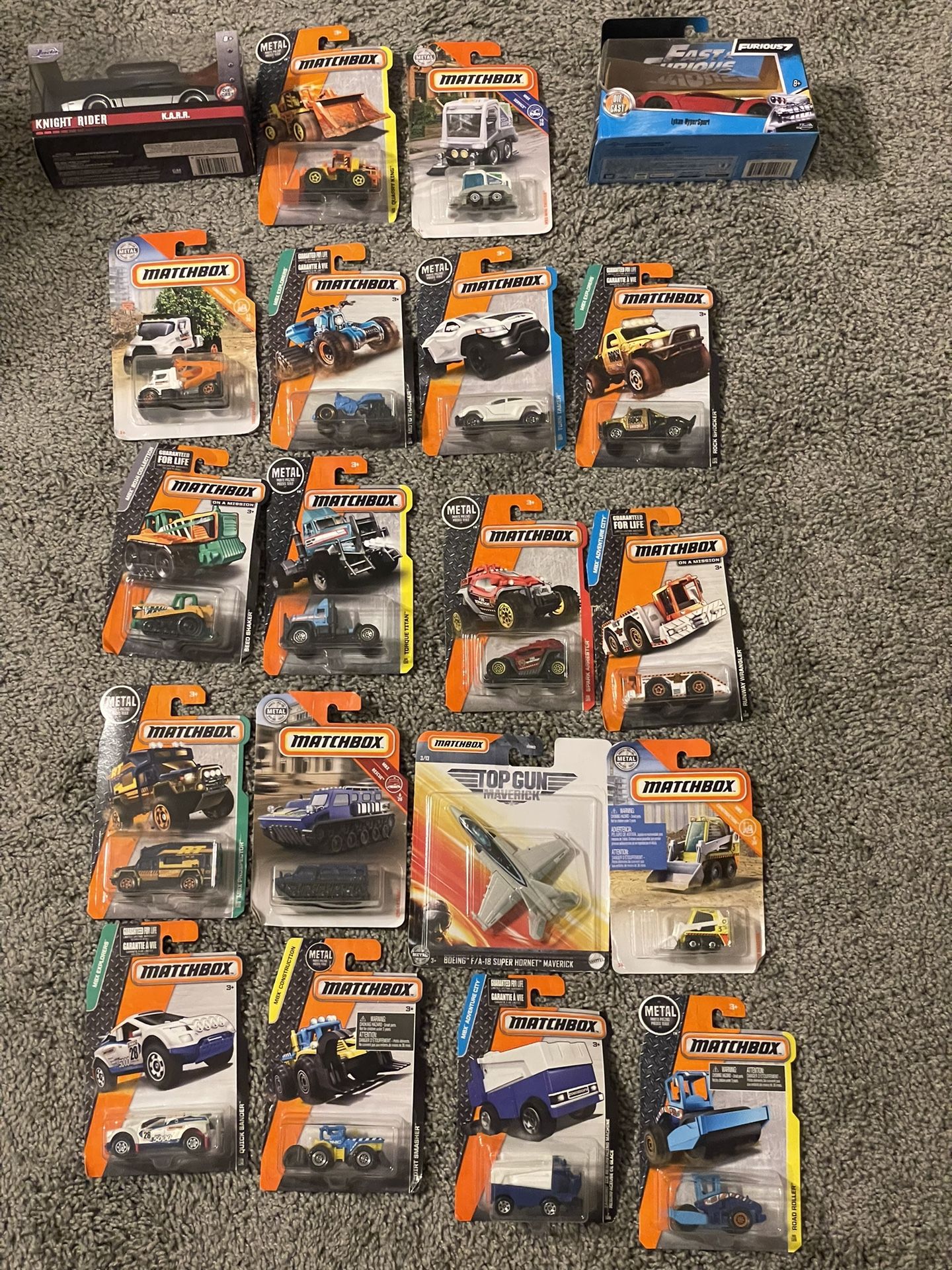 Matchbox Cars + Jada & Furious 7 Car SEALED