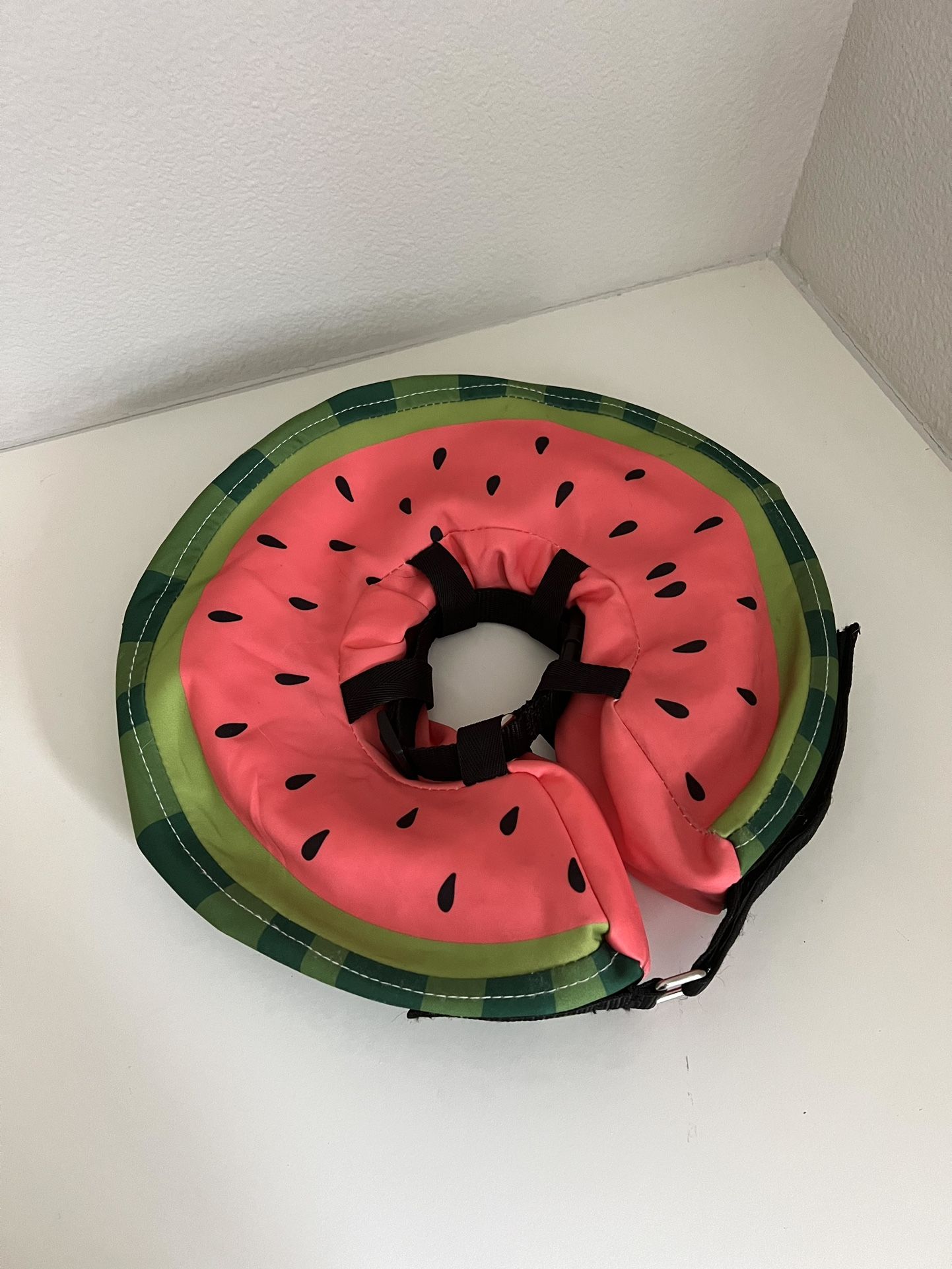 Watermelon Inflatable Dog Neck Cone Collar