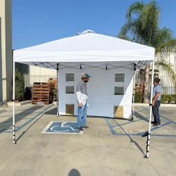 NEW EZ Pop Up Canopy Tent 10x10 Feet Tarp Party Tent