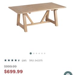 Leona Wood Dining Table World Market 