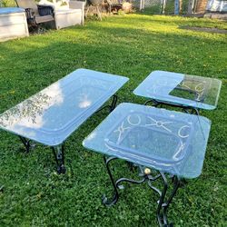 Glass Table Set
