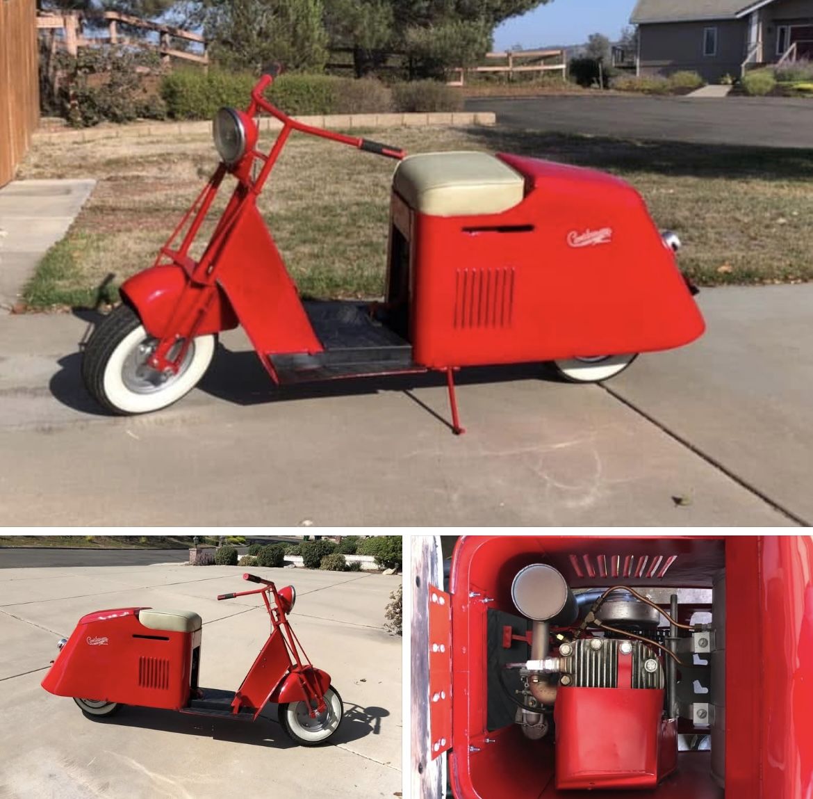 1946 Cushman Motor Scooter 