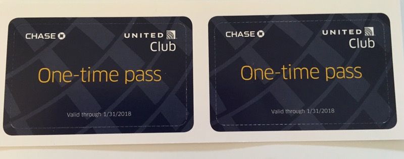 United Club Passes! $20 each, 2 for $35