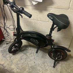 Electric bike with charger