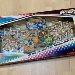 Pokemon Lucario Ex & Tyranitar Ex Premium Collection