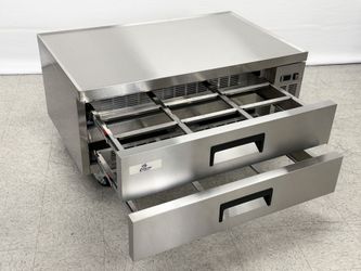 NSF stainless steel refrigerator Chefs Base CB52