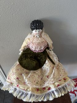 Vintage Porcelain Doll