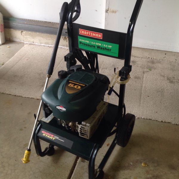 Craftsman 2100 PSI Pressure Washer for Sale in West Chicago, IL OfferUp