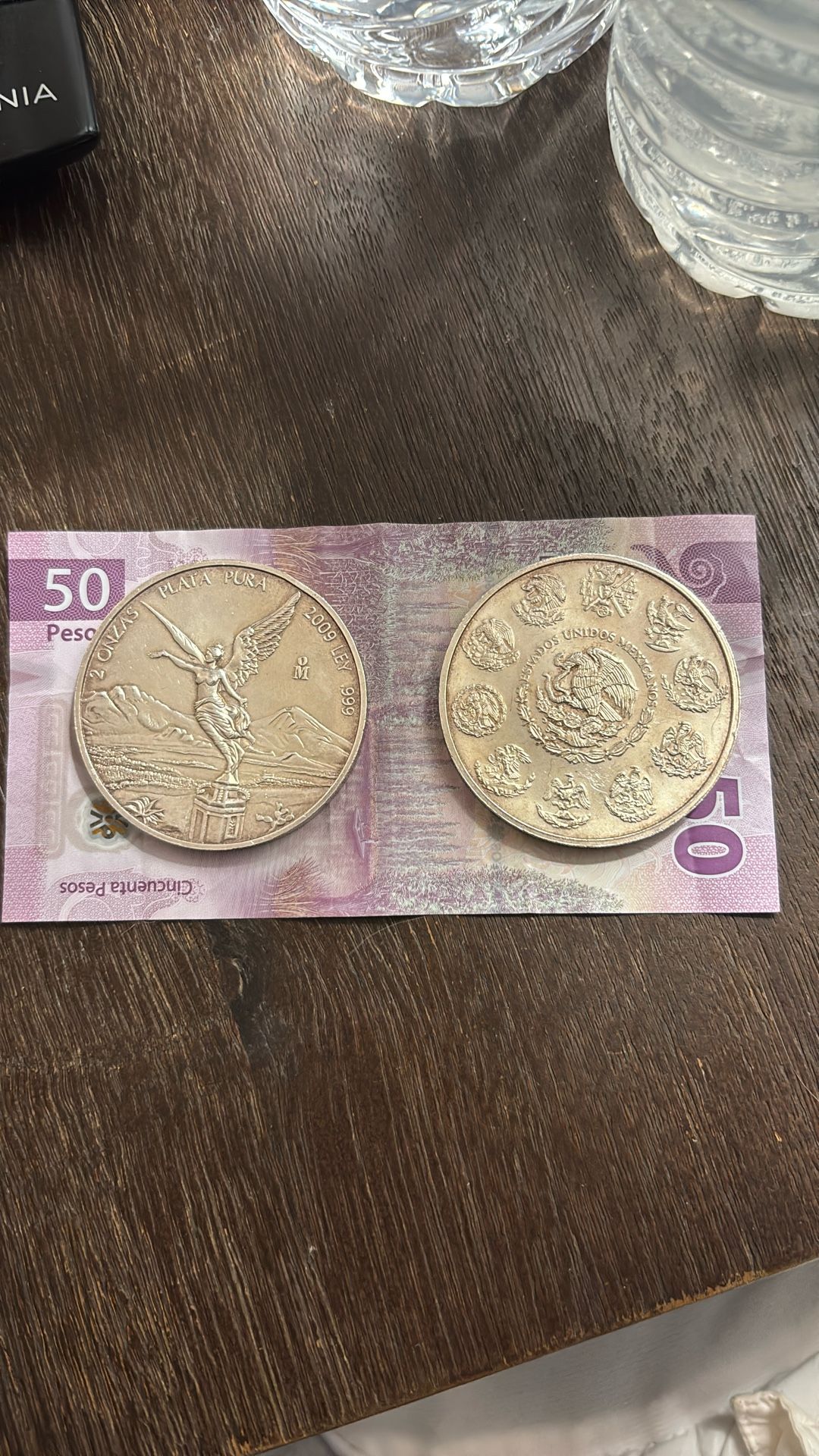 Twp 2oz. Silver .999 Libertad Coins 