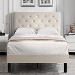 Twin Size Bed Frame/Backboard
