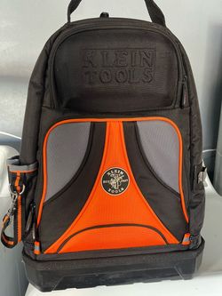 Klein took backpack