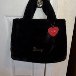 Juicy Couture Fluffy Fur Tote