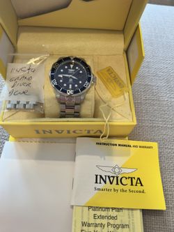 Invicta Pro Diver Dark Blue Full Set