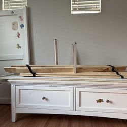 FREE FULL SIZED wooden Bed