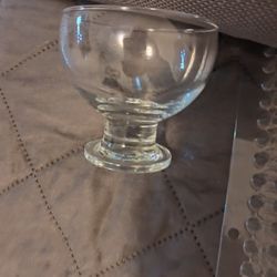 Full Set Glass Dessert Cups..Or Ice Cream 
