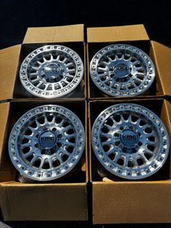 FINANCING AVAILABLE KMC KM552 IMS 8x6.5 18" +18 Wheels Machined