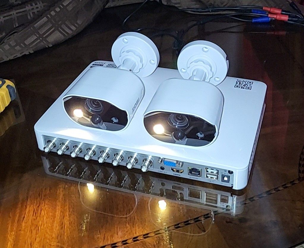 2 HD Audio Cameras With DVR Recorder✅️ - Hablo Espanol