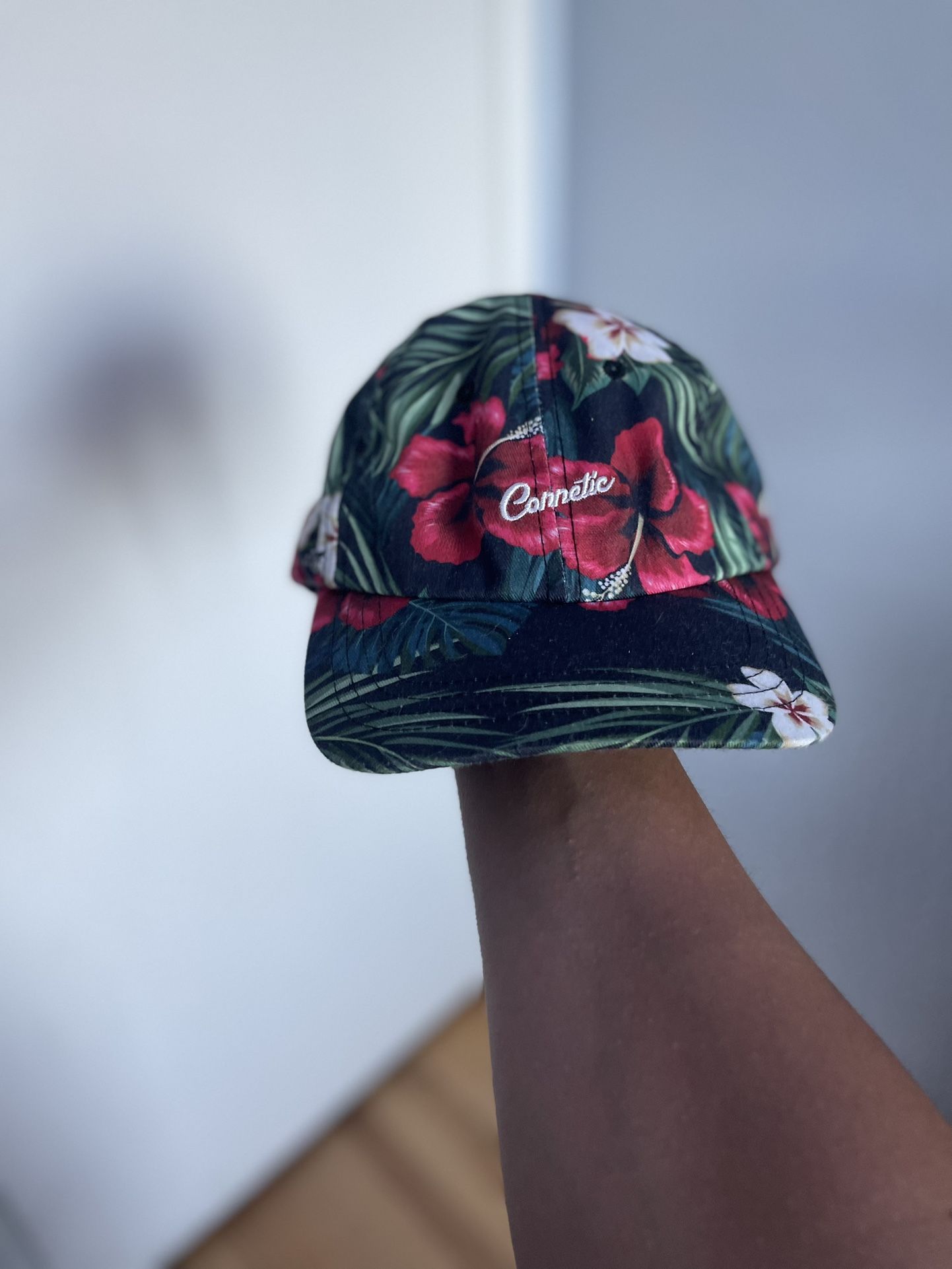 Connetic Script Floral Hat