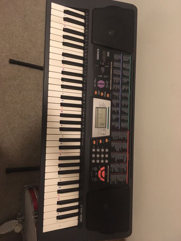 Keyboard piano Casio CTK518 for Sale in Charlotte, NC OfferUp
