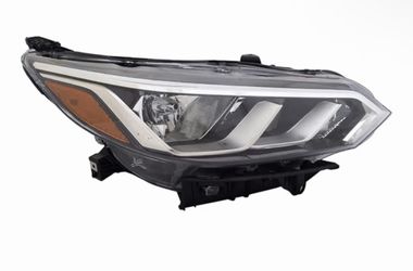 Replacement for Nissan 2020-2021 Sentra s, 2020-2021 Sentra sv caps certified halogen headlight assembly bulbs right/ passages side