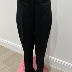 NWT Curvy Fit Straight Leg Ann Taylor Black Pants Size 6