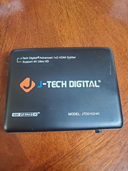 4K 30Hz 1x2 HDMI Splitter – Distribute HDMI Signal to Two Displays