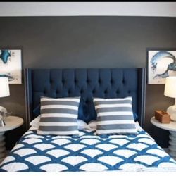 set of 2 painting. Uttermost 35324 Swirls In Blue Canvas Art Designed By Grace Feyock - MultiColor