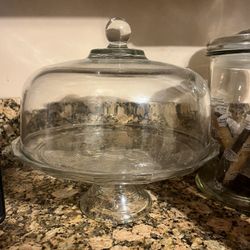 Cookie Jar And Cake Stand With Cover 15 Each