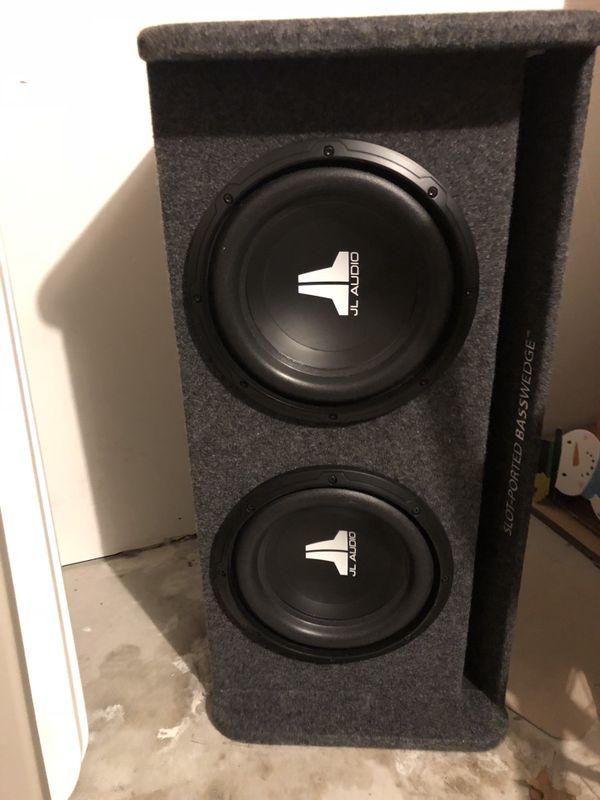 Jl Audio Dual 10 Inch Basswedge Ported Enclosure For Sale In Plano Tx Offerup