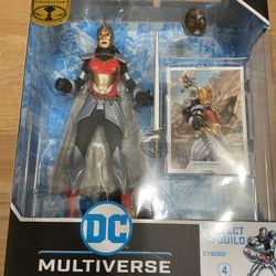 McFarlane DC Multiverse Gold Label Flashpoint Wonder Woman Cyborg BAF