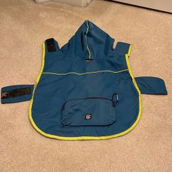 Pet Rain Jacket For A Medium Dog