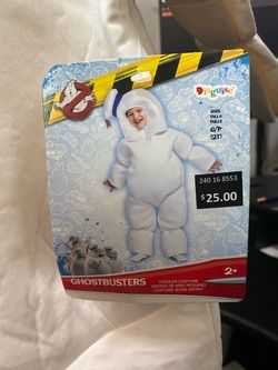 NEW Ghostbusters Stay Puft Marshmallow Man Halloween Costume – Toddler 2T