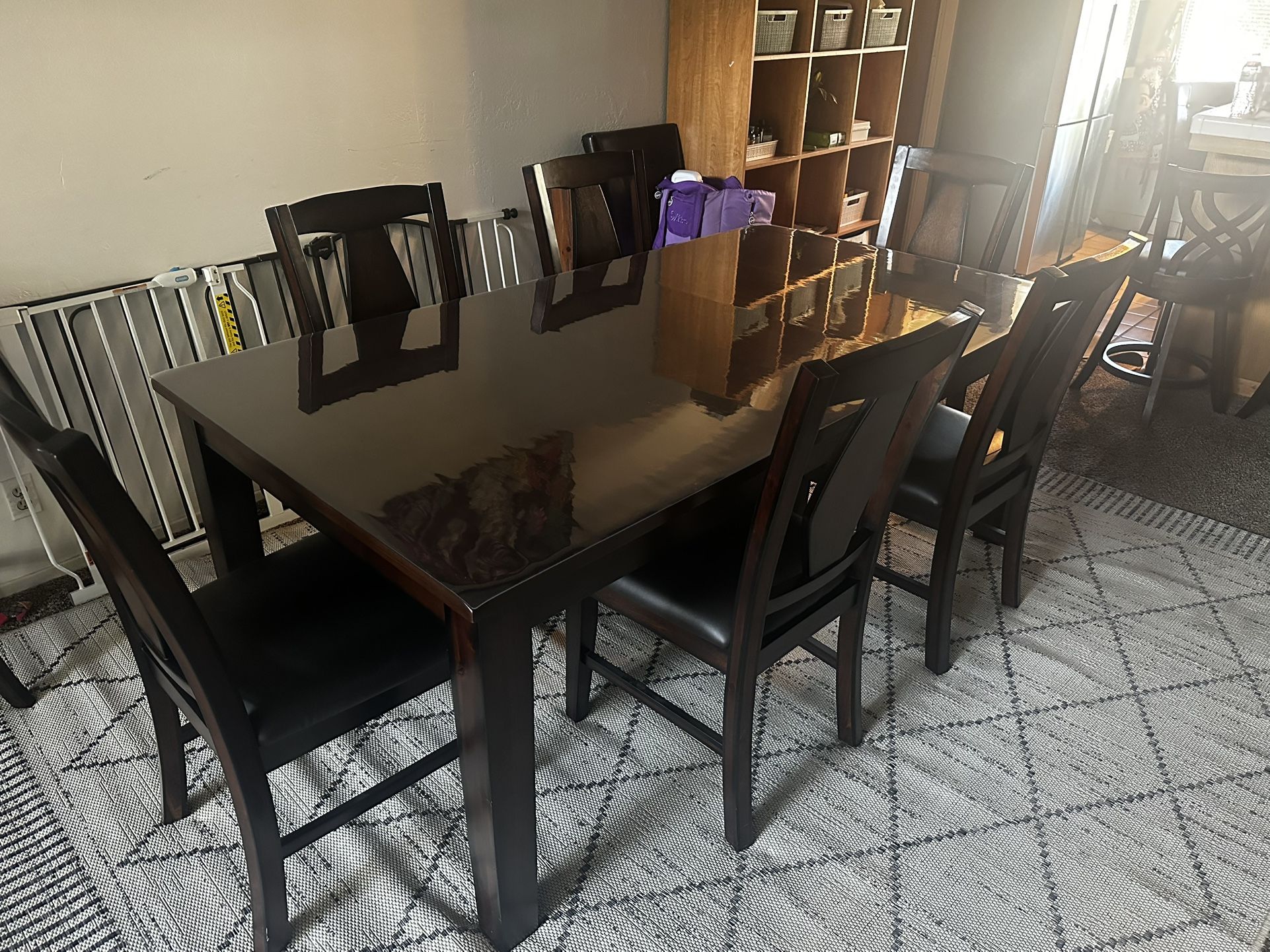 Dinning Table Set With 6 Chairs 