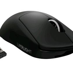 Logitech G PRO X SUPERLIGHT Wireless Gaming Mouse, Ultra-Lightweight - Black