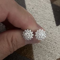 NEW Moissanite 1.0 Carat Studs
