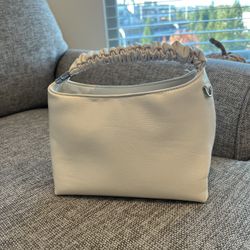 A New Day Target white bag with removable strap