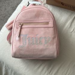 Brand New Juicy Velour Backpack 