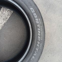 2 Llantas 255 50 R20 Continental Cross Contact 