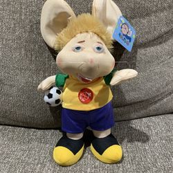 Topo Gigio Plush Doll Figure 9”
