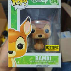 Flocked Bambi Funko Pop