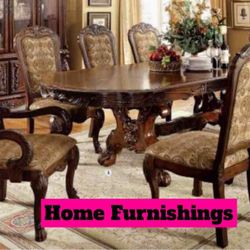 Furniture table with four chair