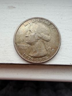 Bicentennial 1(contact info removed) D Washington quarter. Mint Errors