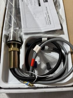 Elkay LKHA4031LS Harmony Single Handle Kitchen Faucet with Metal Lever Handle