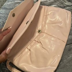 Light Pink Clutch Purse, Only Worn Once