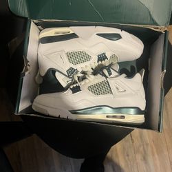 Jordon 4s Retro White And Green